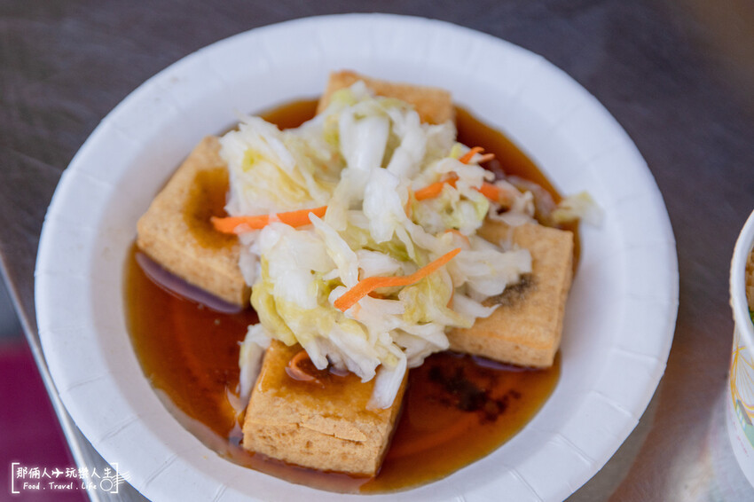 嘉義北興街蔡媽媽臭豆腐麵線，下班時刻點心的好選擇~