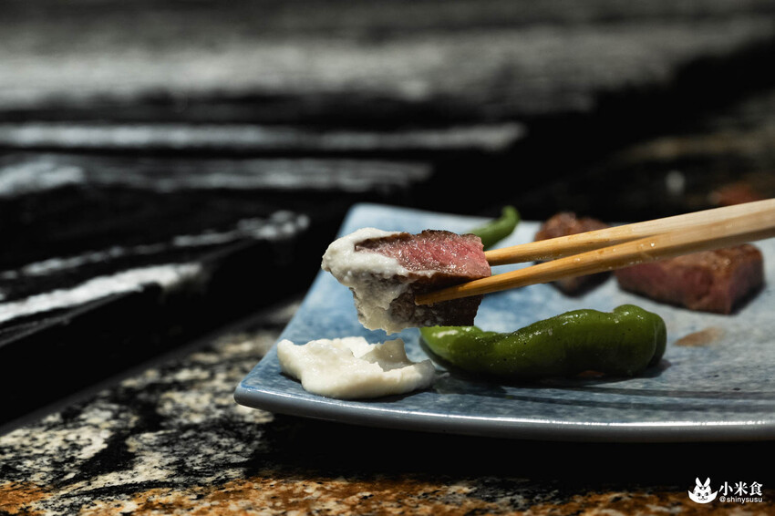 魚貫鐵板燒｜極致感官薰陶。海陸的美味大合輯｜台北無菜單料理推薦｜中山區餐廳｜澳洲活龍蝦、日本A5和牛 - 小米食