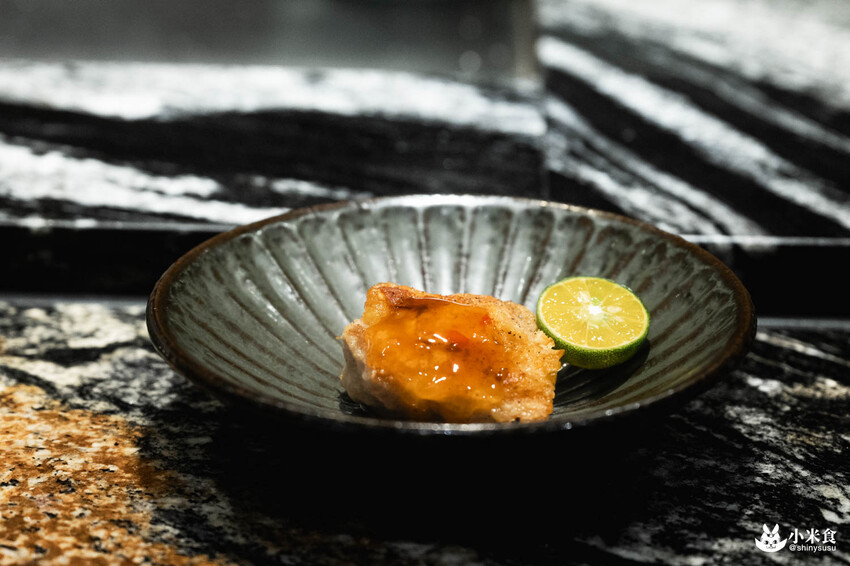 魚貫鐵板燒｜極致感官薰陶。海陸的美味大合輯｜台北無菜單料理推薦｜中山區餐廳｜澳洲活龍蝦、日本A5和牛 - 小米食