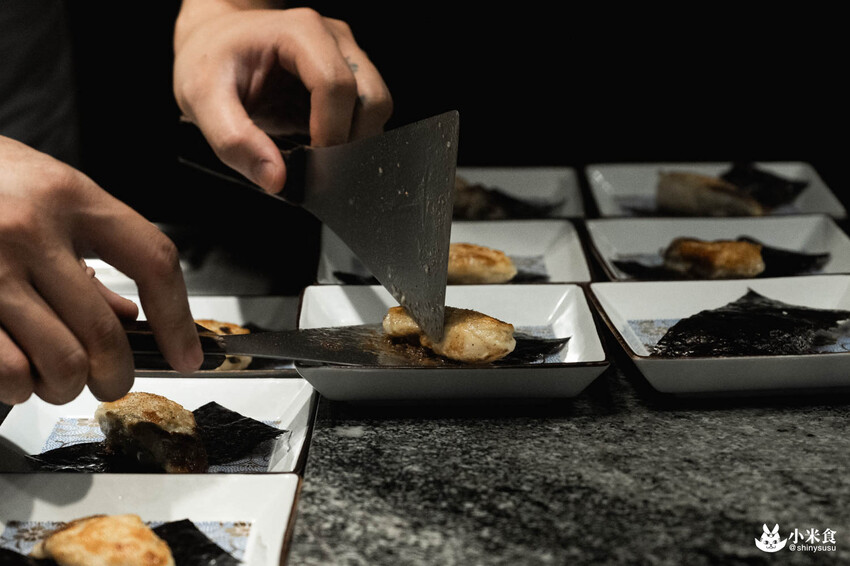魚貫鐵板燒｜極致感官薰陶。海陸的美味大合輯｜台北無菜單料理推薦｜中山區餐廳｜澳洲活龍蝦、日本A5和牛 - 小米食