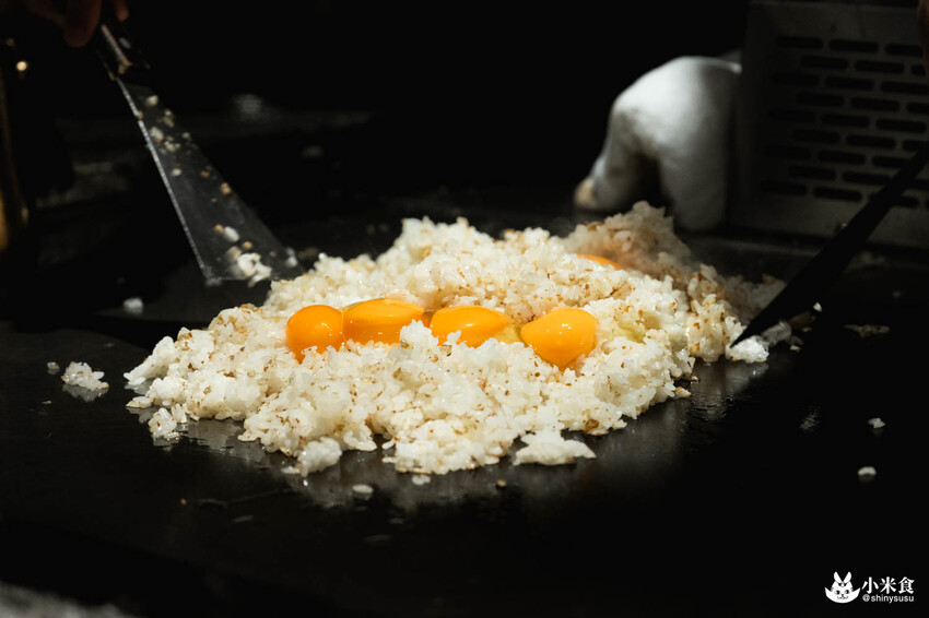 魚貫鐵板燒｜極致感官薰陶。海陸的美味大合輯｜台北無菜單料理推薦｜中山區餐廳｜澳洲活龍蝦、日本A5和牛 - 小米食