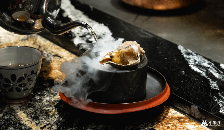 魚貫鐵板燒｜極致感官薰陶。海陸的美味大合輯｜台北無菜單料理推薦｜中山區餐廳｜澳洲活龍蝦、日本A5和牛 - 小米食