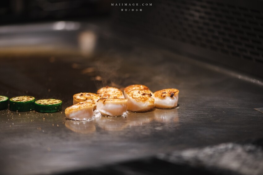 台北美食｜魚貫鐵板燒～日式懷石鐵板燒的天花板，老闆又出大絕招1800元可以吃16道菜，這合理嗎？中山區鐵板