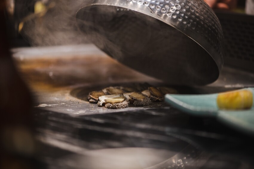 台北美食｜魚貫鐵板燒～日式懷石鐵板燒的天花板，老闆又出大絕招1800元可以吃16道菜，這合理嗎？中山區鐵板