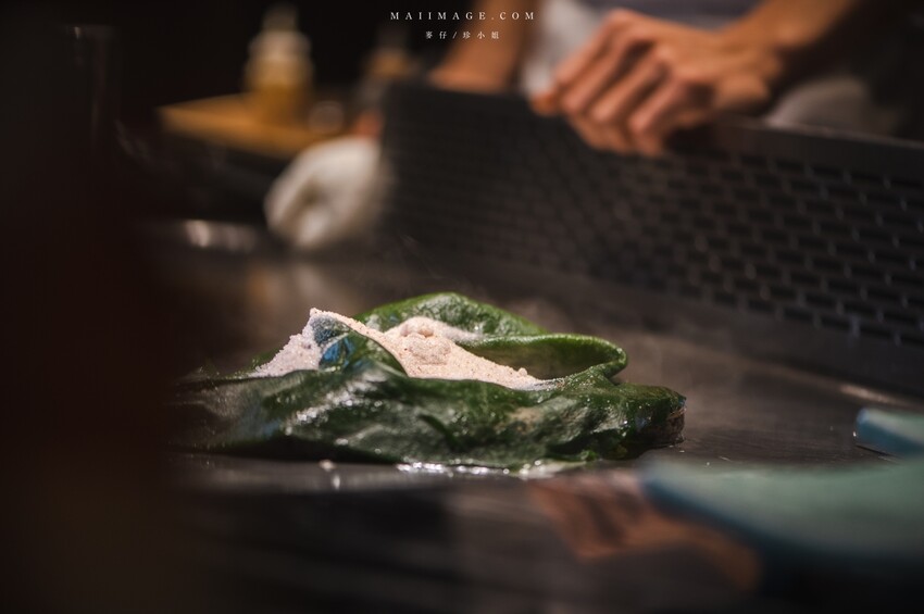 台北美食｜魚貫鐵板燒～日式懷石鐵板燒的天花板，老闆又出大絕招1800元可以吃16道菜，這合理嗎？中山區鐵板