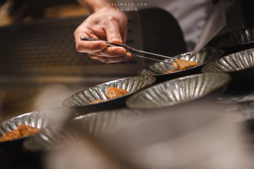 台北美食｜魚貫鐵板燒～日式懷石鐵板燒的天花板，老闆又出大絕招1800元可以吃16道菜，這合理嗎？中山區鐵板