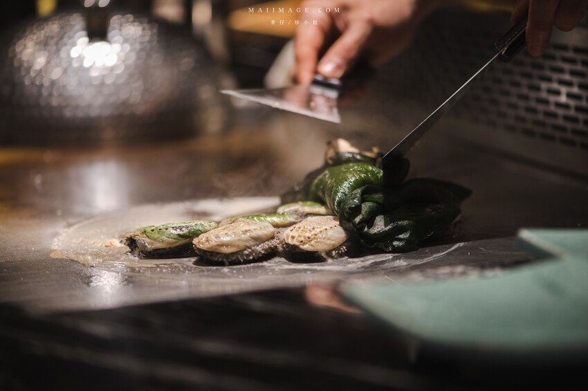台北美食｜魚貫鐵板燒～日式懷石鐵板燒的天花板，老闆又出大絕招1800元可以吃16道菜，這合理嗎？中山區鐵板