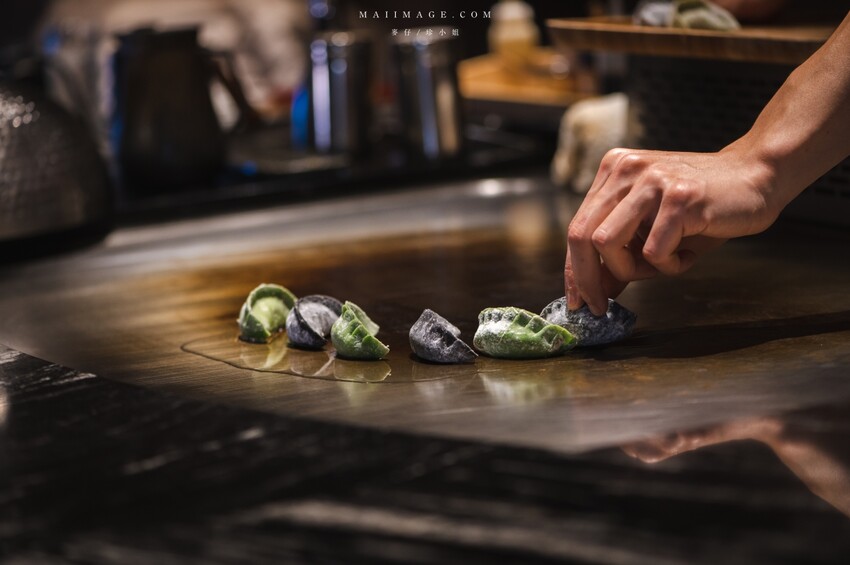 台北美食｜魚貫鐵板燒～日式懷石鐵板燒的天花板，老闆又出大絕招1800元可以吃16道菜，這合理嗎？中山區鐵板