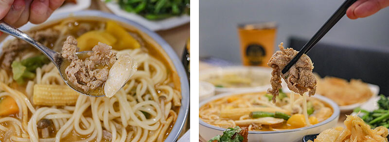 朝正泰新竹旗艦店 | 大份量泰式料理，主打黃綠紅咖哩，咖哩飯，蝦醬空心菜、酸辣蔬菜湯只要$90，+$50可以升級雙倍肉量