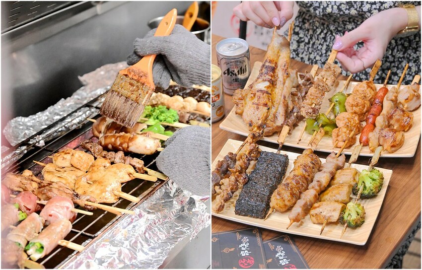 台北知名平價串燒台中新開幕 每串19元起多達31種品項 真的便宜好吃_柒串燒屋逢甲店