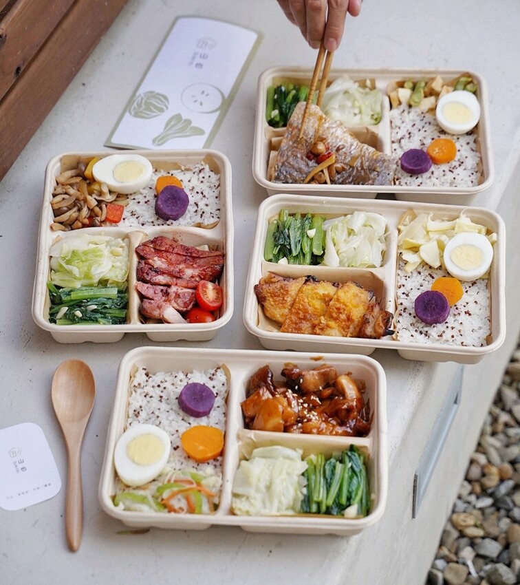 【新竹竹北】新開幕．文青日式蟬風「山也餐盒」，精緻家常餐盒，讓你隨時都能嚐到家的味道。加入會員即享有優惠價！(菜單/地址/營業時間/電話) - 阿華田的美食日記