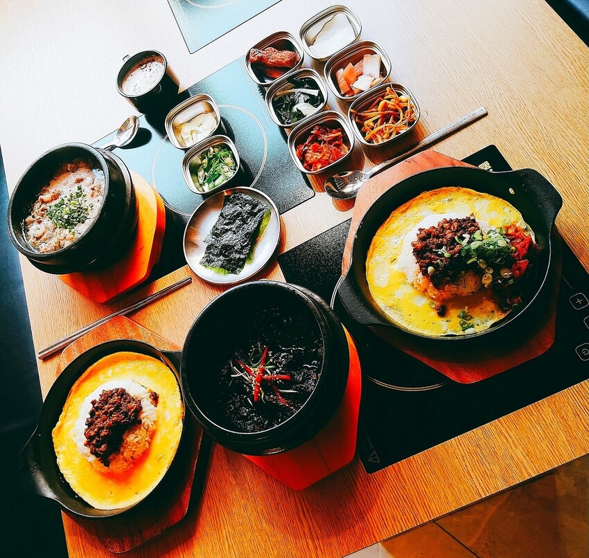 [桃園火車站美食推薦]大邱骨道 mini 韓式精緻鍋物#大邱骨道mini #韓國火鍋 #吃到飽 #雪濃湯 #先濃湯 #韓國