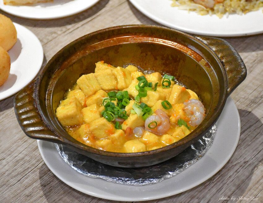 新店港式餐廳 宸軒園19 蟹黃蝦仁燴豆腐.jpg