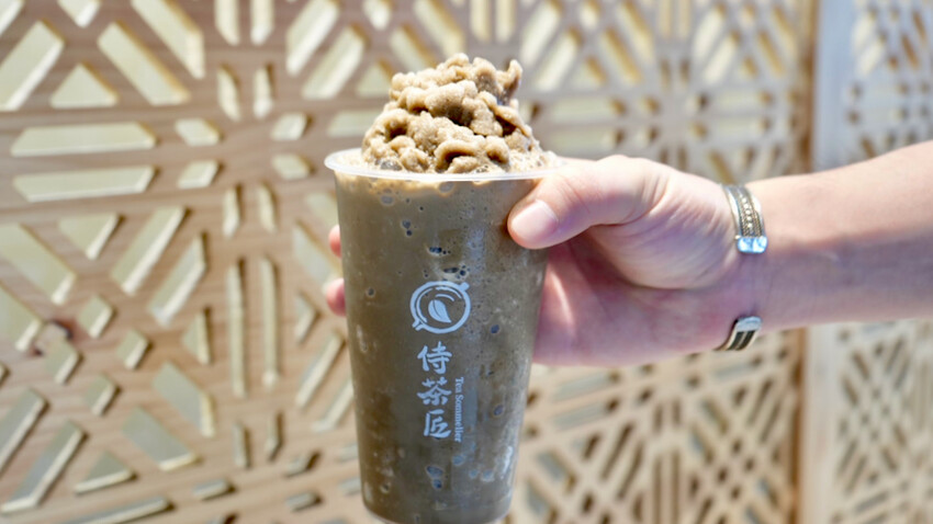 [新品報報] 全台唯一豆乳奶蓋專賣店「侍茶匠」｜期間限定！沁涼冰沙搭配Ｑ彈糰子