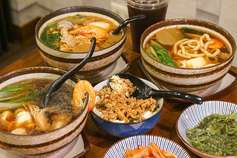 雲林虎尾｜天然蔬果熬製甘甜湯頭底蘊，料豐味美平價鍋燒麵、讚岐烏龍麵、瓜仔肉飯｜五間厝鍋燒