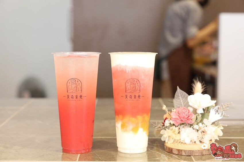 【台南飲料】芙奇茶苑！高雄超夯飲料店插旗台南，飲料加入豆乳豆花非常少見啊~ - 熱血玩台南。跳躍新世界