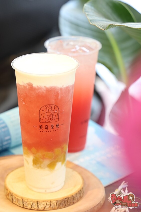 【台南飲料】芙奇茶苑！高雄超夯飲料店插旗台南，飲料加入豆乳豆花非常少見啊~ - 熱血玩台南。跳躍新世界