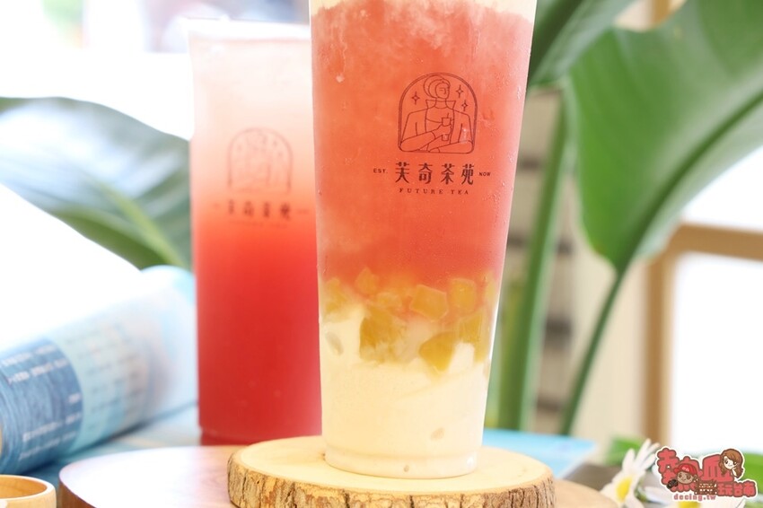 【台南飲料】芙奇茶苑！高雄超夯飲料店插旗台南，飲料加入豆乳豆花非常少見啊~ - 熱血玩台南。跳躍新世界