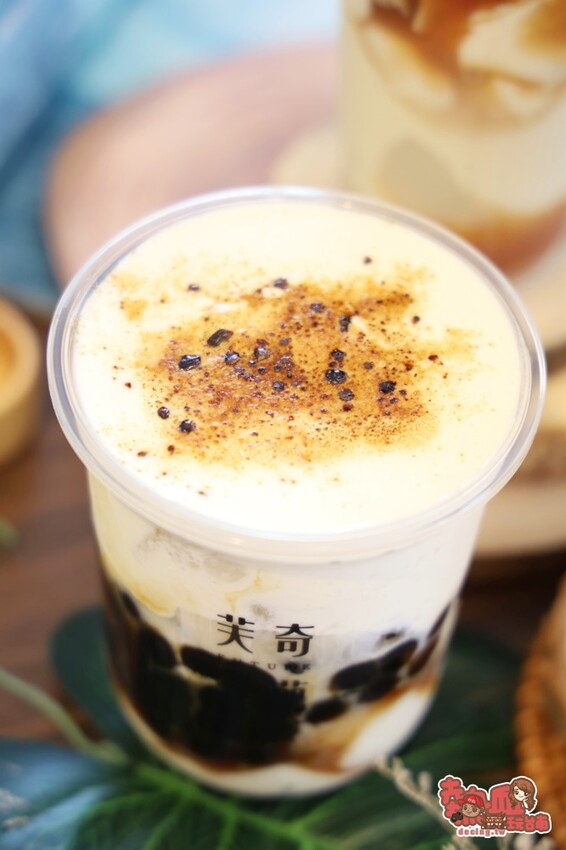 【台南飲料】芙奇茶苑！高雄超夯飲料店插旗台南，飲料加入豆乳豆花非常少見啊~ - 熱血玩台南。跳躍新世界