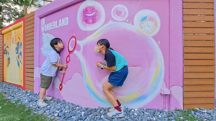 台北美食|La Moon Cafe玉膳坊朗月庭園咖啡》台北內湖餐廳推薦!寵物友善,嚴選食材料理,鬧中取靜庭園式餐廳,大片草皮提供孩子放電,活動包場也只要3000元起! - 1個媽咪2個寶