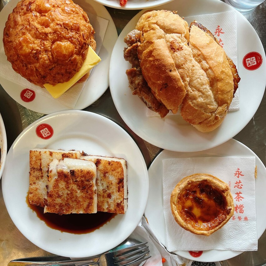 內壢車站必吃的人氣港式美食，中壢港式茶餐廳推薦一永芯茶檔 茶餐廳