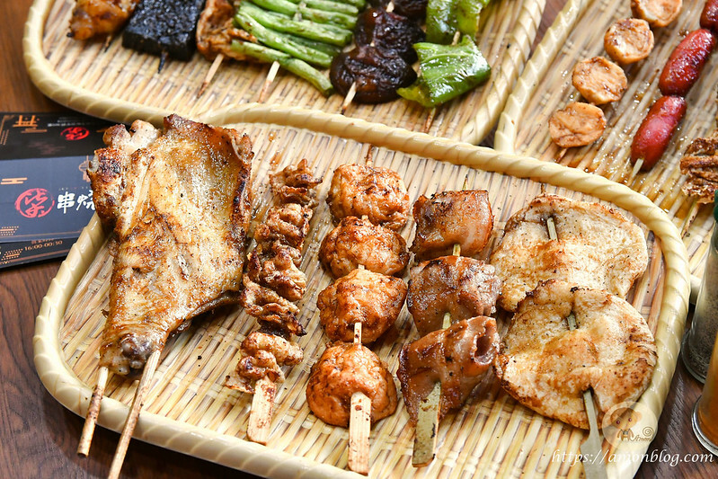 柒串燒|台中平價串燒推薦，一串只要$19起，台中逢甲宵夜好選擇