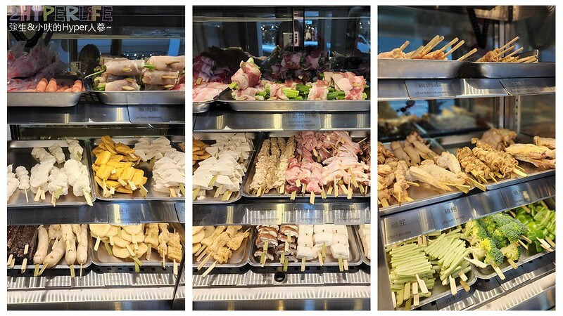 食尚玩家推薦逢甲夜市超好吃串燒，食材擺放衛生又超多選擇，特調醬料鹹甜適中且400度燒烤鎖住甜美肉汁！