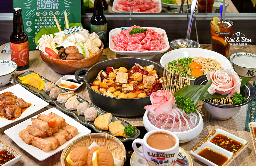 台中公益路美食,港味麻辣魚蛋鍋、粤式卜卜蜆打邊爐、港式料理-妮妮布魯