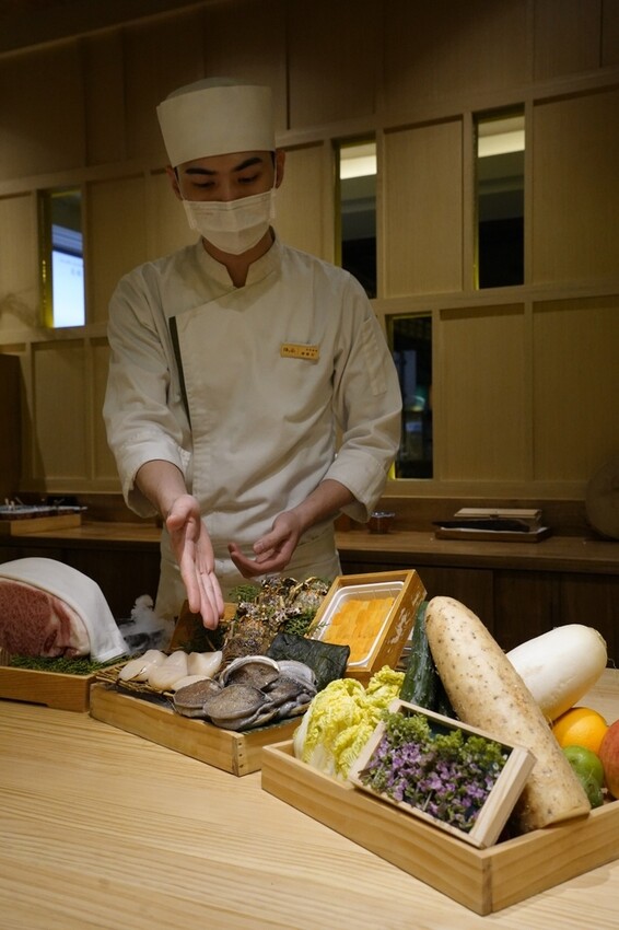 阪前和牛高級日式鐵板燒美食推薦-介紹食材