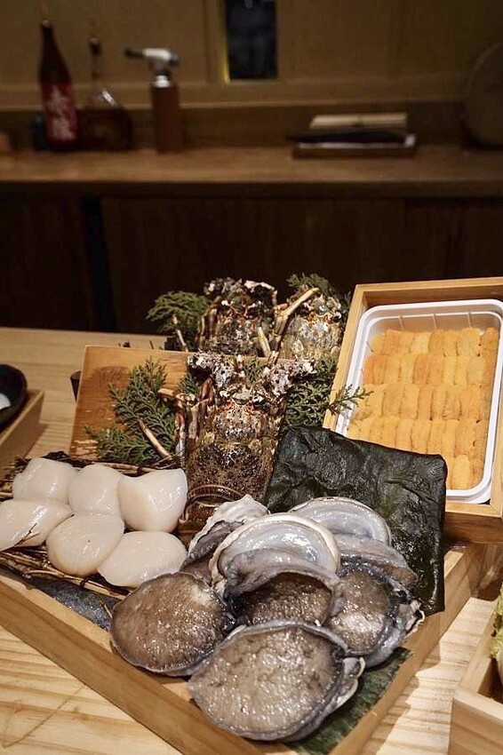 阪前和牛高級日式鐵板燒美食推薦-龍蝦海膽