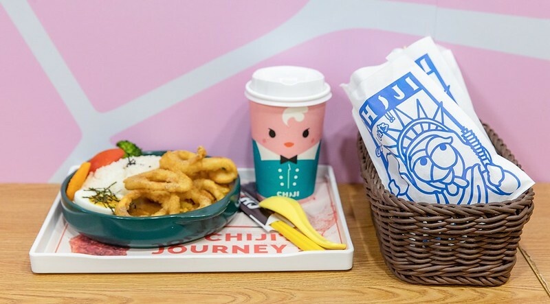 【基隆仁愛市場美食地圖第9彈】赤雞基隆仁愛店CHIJI fried chicken.五色唐揚雞配八味咖哩飯