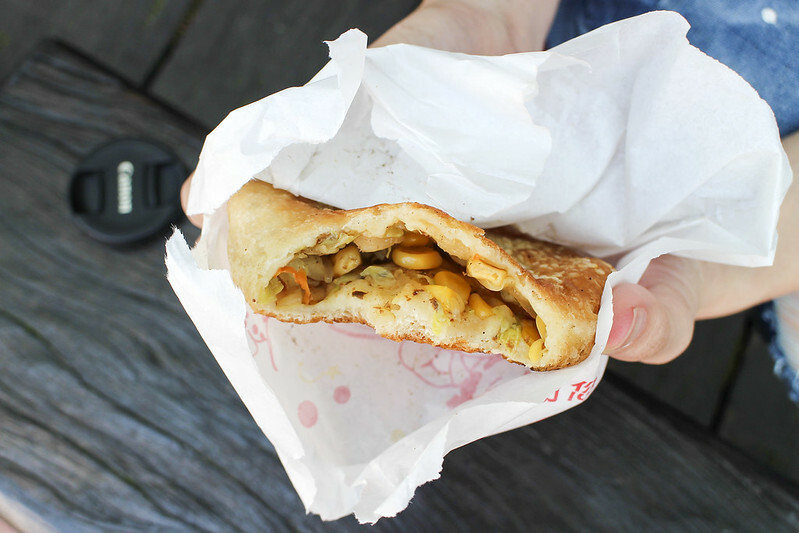 【宜蘭羅東美食】米力食品行隱藏版小吃，CP值破表好吃的青菜餅