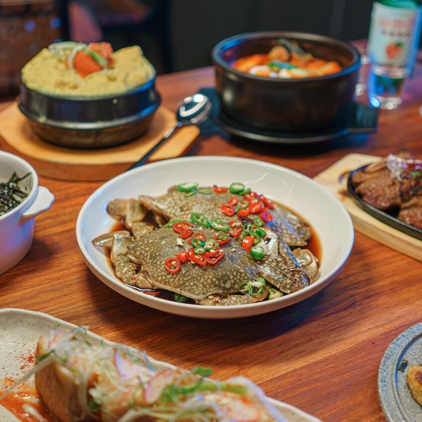 台北 大安區 K Town 東區 韓式餐酒館 醬油螃蟹 13.jpg