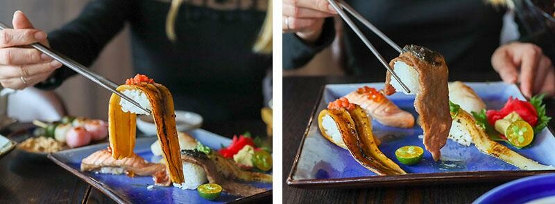 竹北必吃日料金賞壽司！爆量鮭魚親子丼鋪滿18片，超厚切生魚片讓你大滿足。