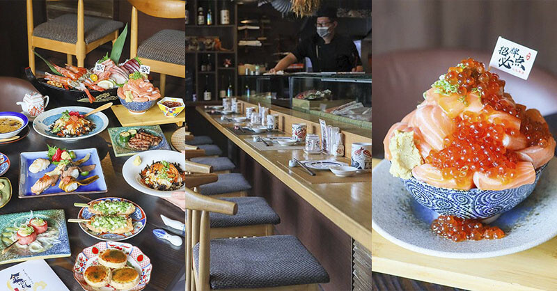 竹北必吃日料金賞壽司！爆量鮭魚親子丼鋪滿18片，超厚切生魚片讓你大滿足。