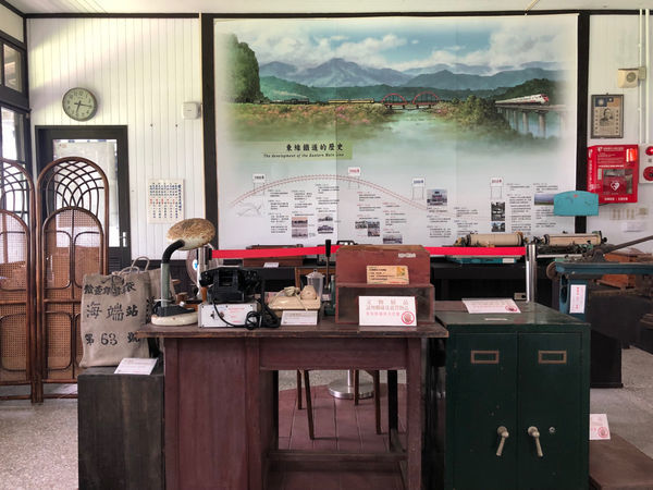 圓圓家出去玩-《花蓮景點》花蓮鐵道文化園區，花蓮免費景點，懷舊復古風最愛，還能變身小小售票員