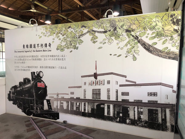 圓圓家出去玩-《花蓮景點》花蓮鐵道文化園區，花蓮免費景點，懷舊復古風最愛，還能變身小小售票員