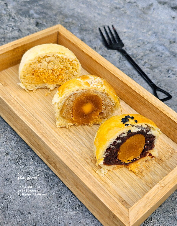 【中式糕點】家御滬曉 大團圓禮盒 中秋月餅禮盒開箱 豆蓉蛋黃