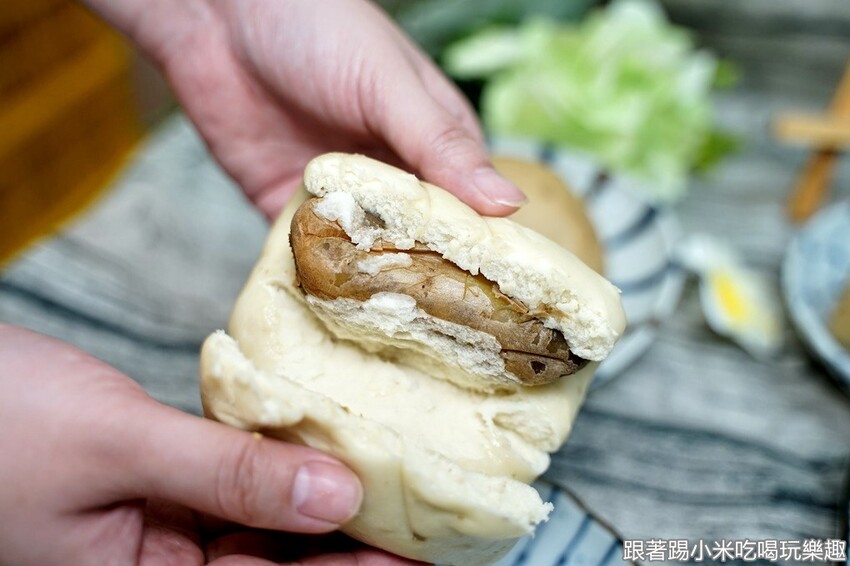 超爆料健康又美味爆料饅頭竹東也吃得到了！整條地瓜就在包子內超浮誇！