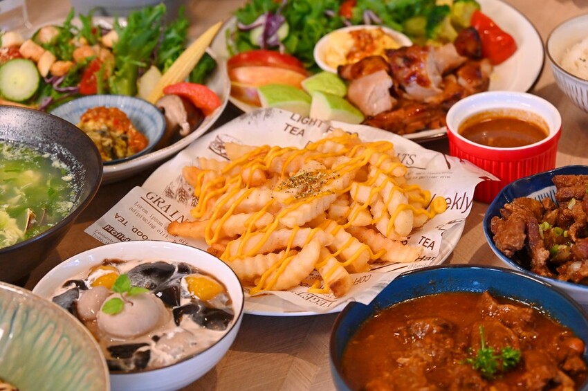 台中在地20年飯菜舖子新品牌 超美新裝潢 台菜料理結合早午餐餐盤豐盛好吃_角地方料理廚房