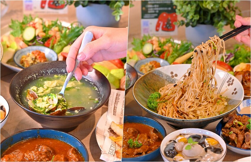 台中在地20年飯菜舖子新品牌 超美新裝潢 台菜料理結合早午餐餐盤豐盛好吃_角地方料理廚房