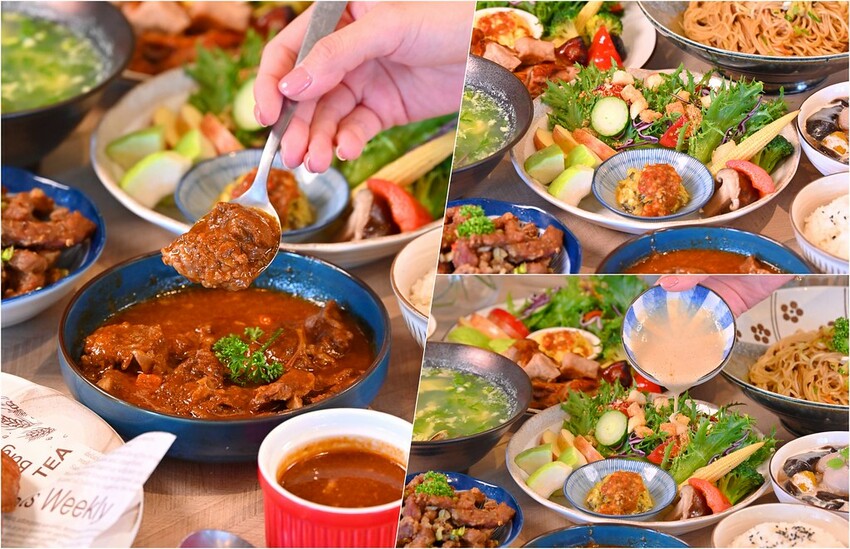 台中在地20年飯菜舖子新品牌 超美新裝潢 台菜料理結合早午餐餐盤豐盛好吃_角地方料理廚房