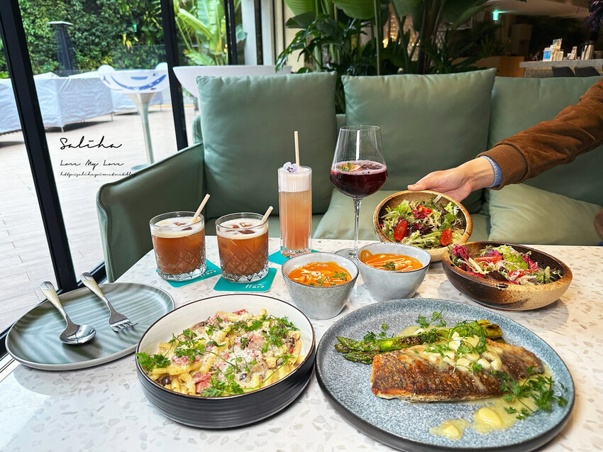 台北象山站101附近超美森林系餐廳Flare Taipei浪漫約會推薦有包廂 (2)