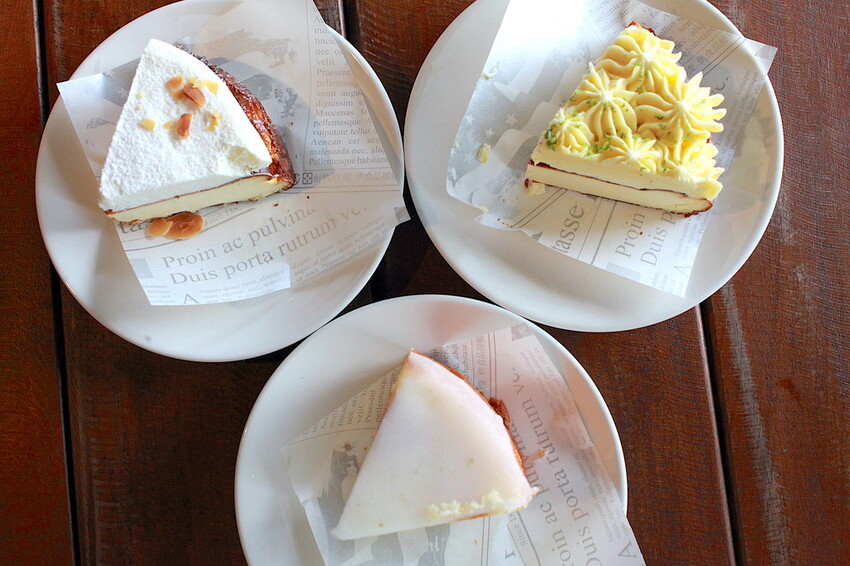 屏東縣屏東市吃。屏東縣|屏東市。「必勝烘焙研製所」勝利星村創意生活園區美食,店家招牌巴斯克在2019年被紐約時報評選