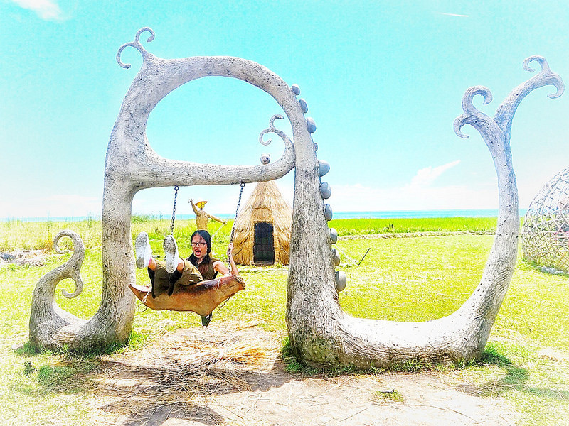 //花蓮景點//花蓮海線一日遊。台11。芭崎眺望臺。新社梯田。石梯坪。北回歸線標碑海線。八仙洞。石門班哨角。女孩MOM實在太瘋狂了，從花蓮市騎到台東長濱77公里，青春的記憶就是嚴重曬傷QQ