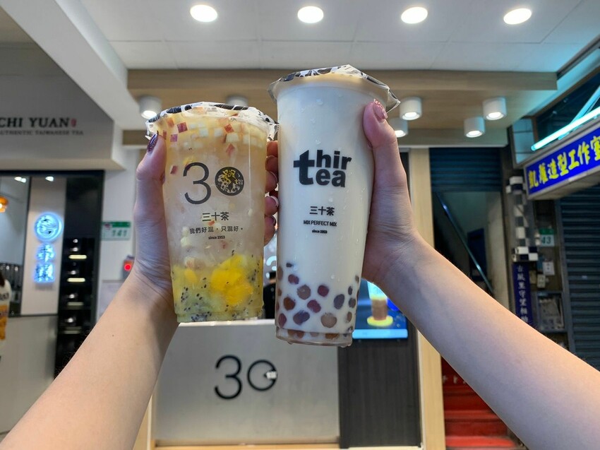 【台北】師大美食｜Thirtea三十茶 台北師大店 混茶玩家 我們好混只混好 混珠清境烏龍拿鐵超好喝！