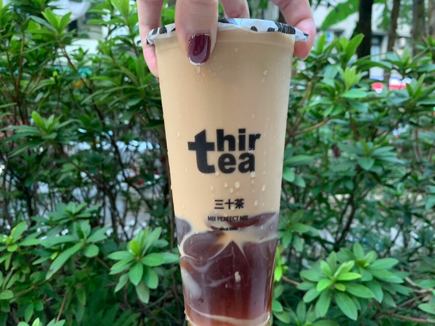 【台北】師大美食｜Thirtea三十茶 台北師大店 混茶玩家 我們好混只混好 混珠清境烏龍拿鐵超好喝！