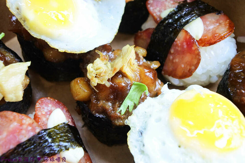 高雄壽司【一和壽叔】中秋壽司風味超Q可愛!聯名必比登柏弘肉臊香!炙燒鮭魚清爽生菜太飽足│巨蛋捷運站│左