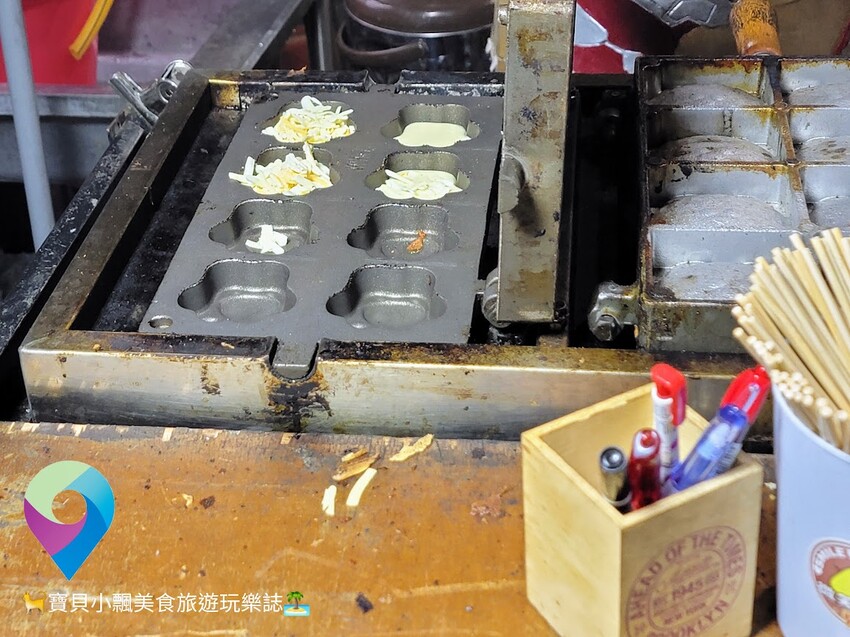 [食]宜蘭礁溪 幽默風趣的鋼鐵人 為您製作美味可口的微笑鷄蛋燒