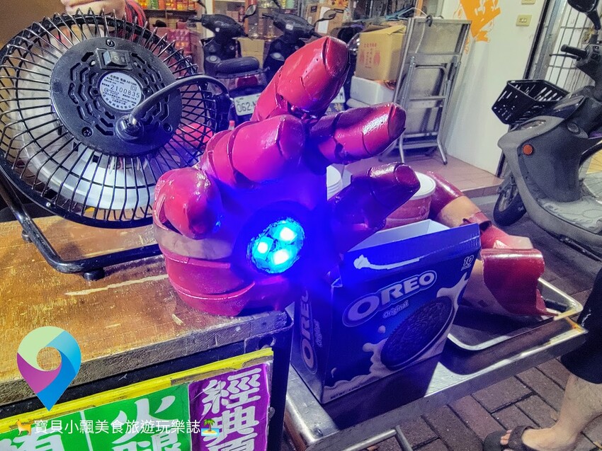 [食]宜蘭礁溪 幽默風趣的鋼鐵人 為您製作美味可口的微笑鷄蛋燒